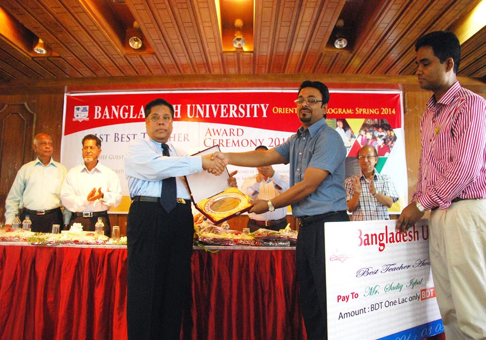 Best Teacher Award 2012